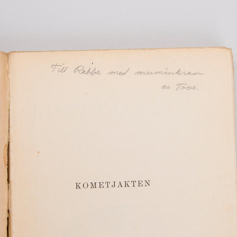 BÖCKER, 3+2 st, Tove Jansson och Lennart Hellsing, Helsingfors och Stockholm 1945-1952.