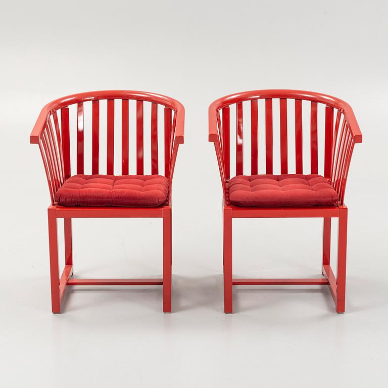 Åke Axelsson, karmstolar, 5 st, "Vaxholmaren", Gärsnäs 1993.