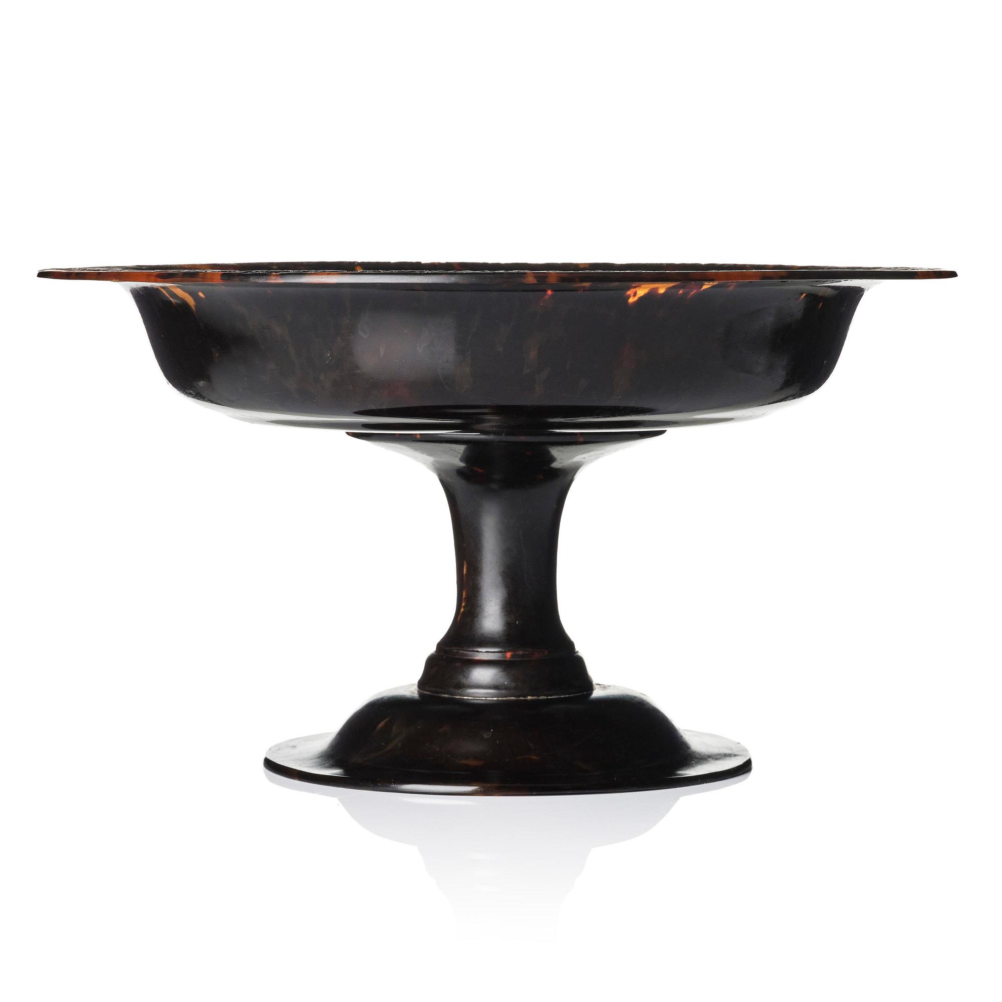 A tortoiseshell centrepiece, late 19th century.