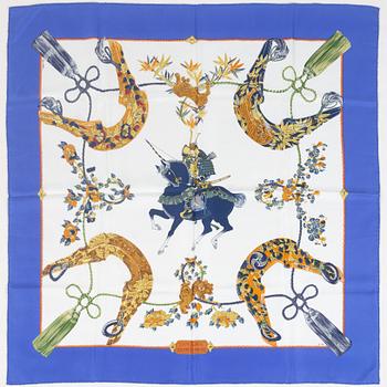 Hermès, scarf, "Samourai".