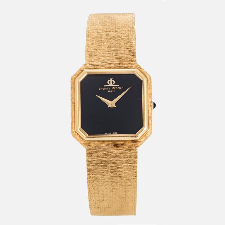 BAUME & MERCIER, Geneve, armbandsur, 27 x 28 mm,