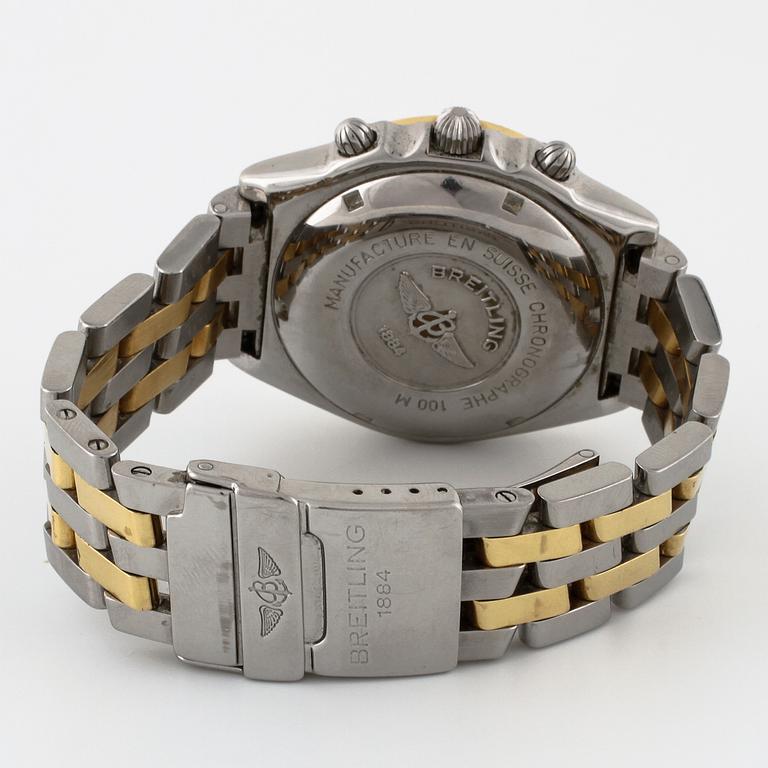 BREITLING, Chronomat, wristwatch, chronograph, 39,5 mm.