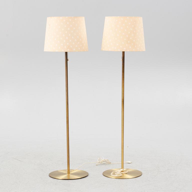 Golvlampor, ett par, Luxus, 1900-talets andra hälft.