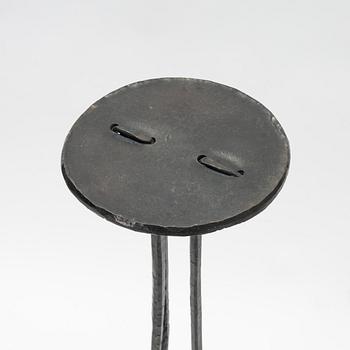 A cast iron pedestal, 20th century.