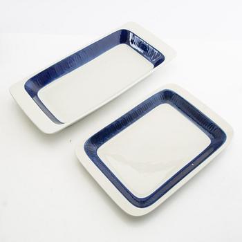 Hertha Bengtson, servis 9 dlr "Koka blå" Rörstrand 1900-talets mitt porslin.