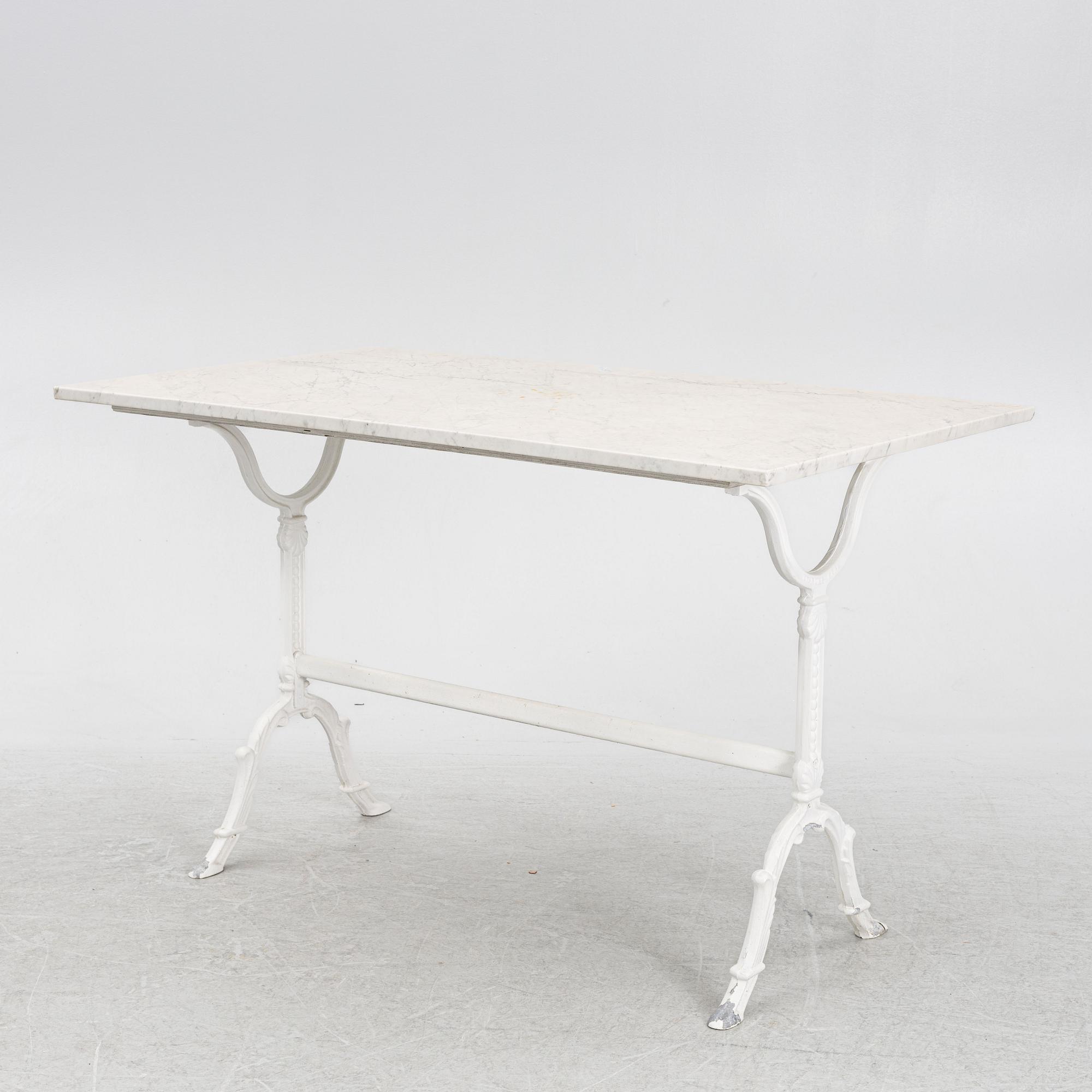 Trädgårdsbord, Byarum, 1900-talets slut.