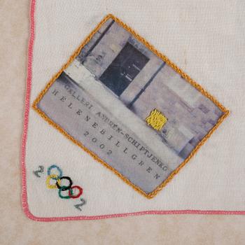 HELENE BILLGREN, Blandteknik/Collage. Ej sign.