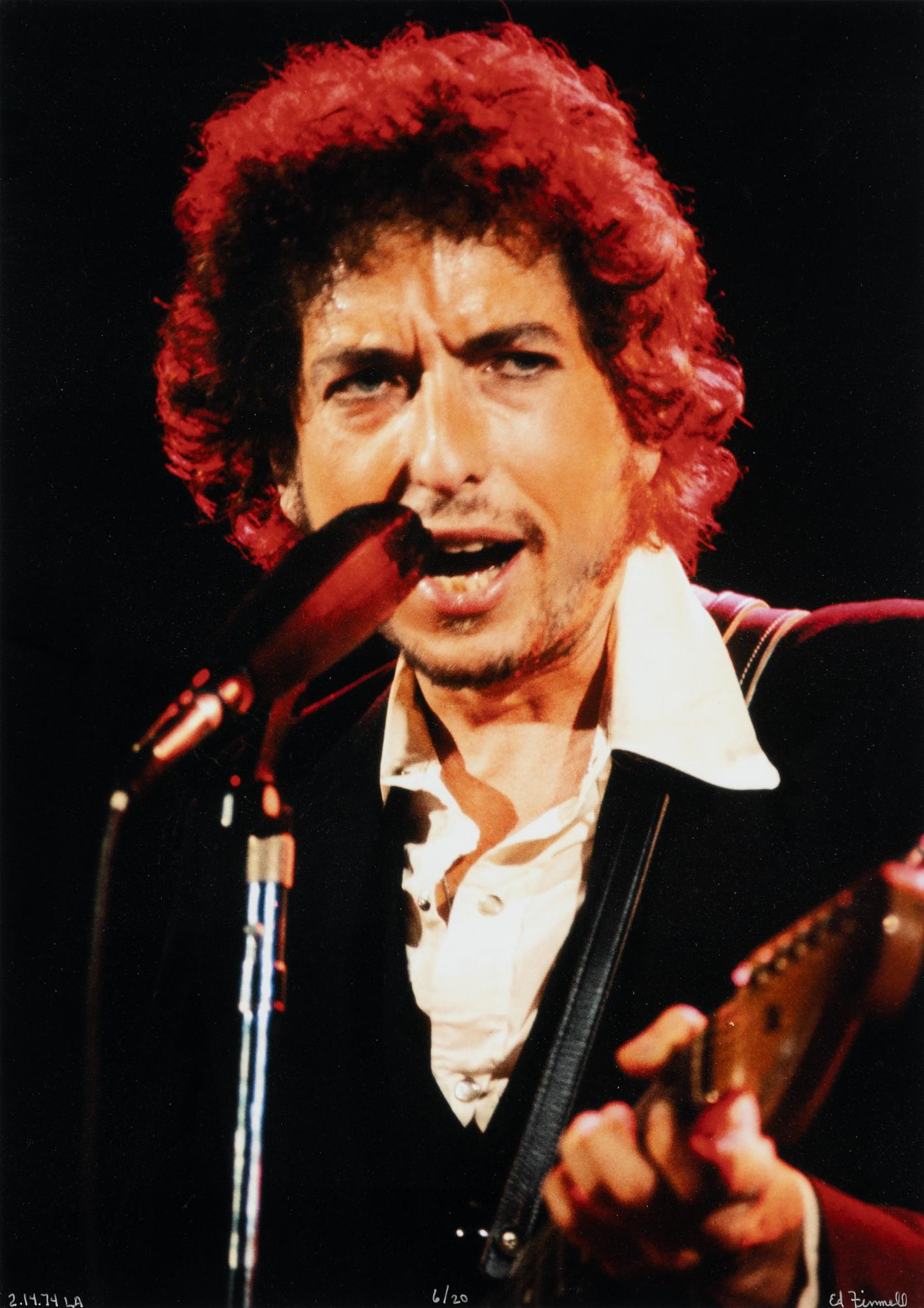 Edward Finnell, "Bob Dylan", 1974.
