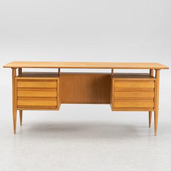 Gunni Omann, an oak desk, 1960's.