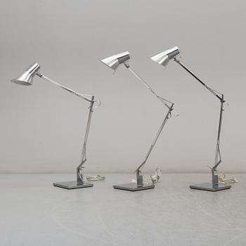 ANTONIO CITTERIO, a set of three "Kelvin T" table lamp for Flos, 21st century.