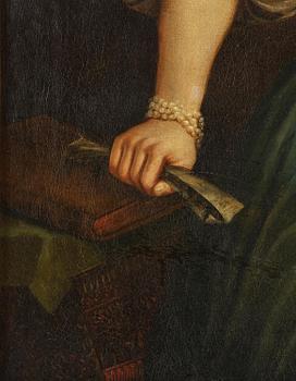 Abraham Janssens, follower of, Saint Helena, Possibly depicting Louise de La Vallière (1644-1710), the mistress of Louis XIV.