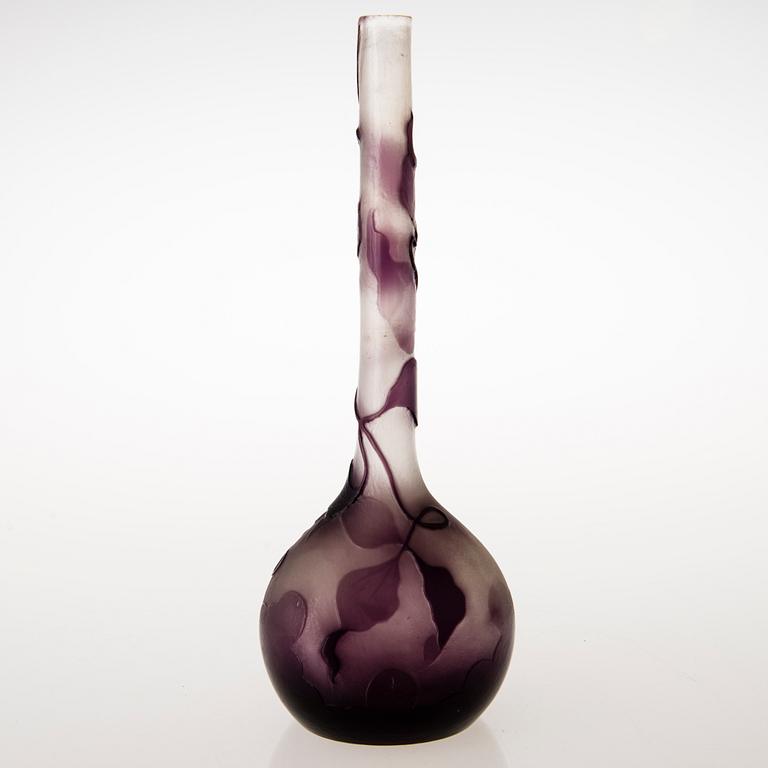 EMILE GALLÉ, vas, glas, jugend, Nancy, 1900-talets början.