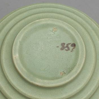 VAS, fajans, "Kulvasen", Ewald Dahlskog, Bobergs Fajansfabrik, Gefle 1930-43.