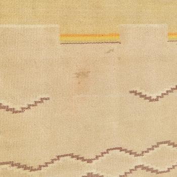 Hårgarnsmatta, 1930-tal. Ca 225x155 cm.