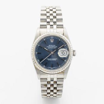 Rolex, Oyster Perpetual, Datejust, armbandsur, 36 mm.