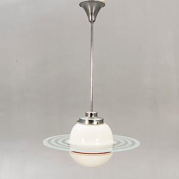 Ceiling lamp, "Saturn", 1940s.