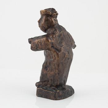 Bror Marklund, Sculpture, bronze, signed BM, height 23 cm.