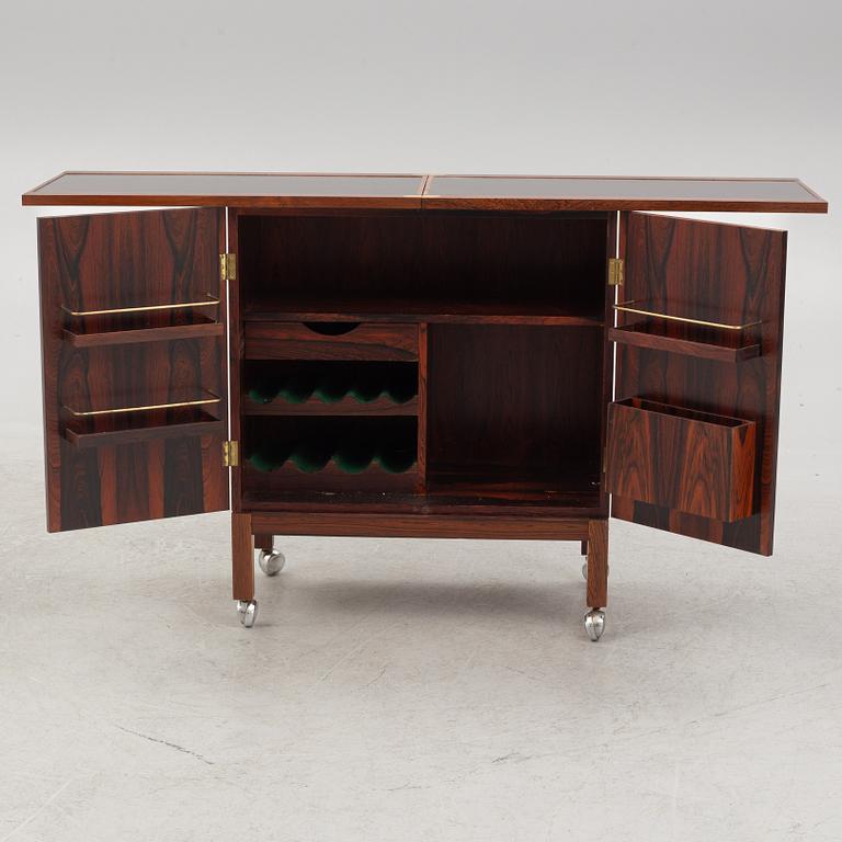 Torbjørn Afdal, bar cabinet, "Times", Bruksbo, Norway, mid-20th century.