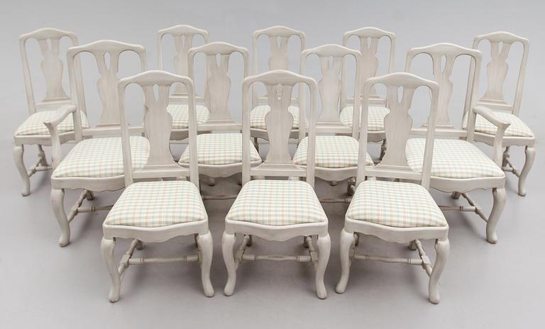 MATGRUPP, 13 delar, K.A. Roos, Helsingborg, 1900-talets andra hälft.