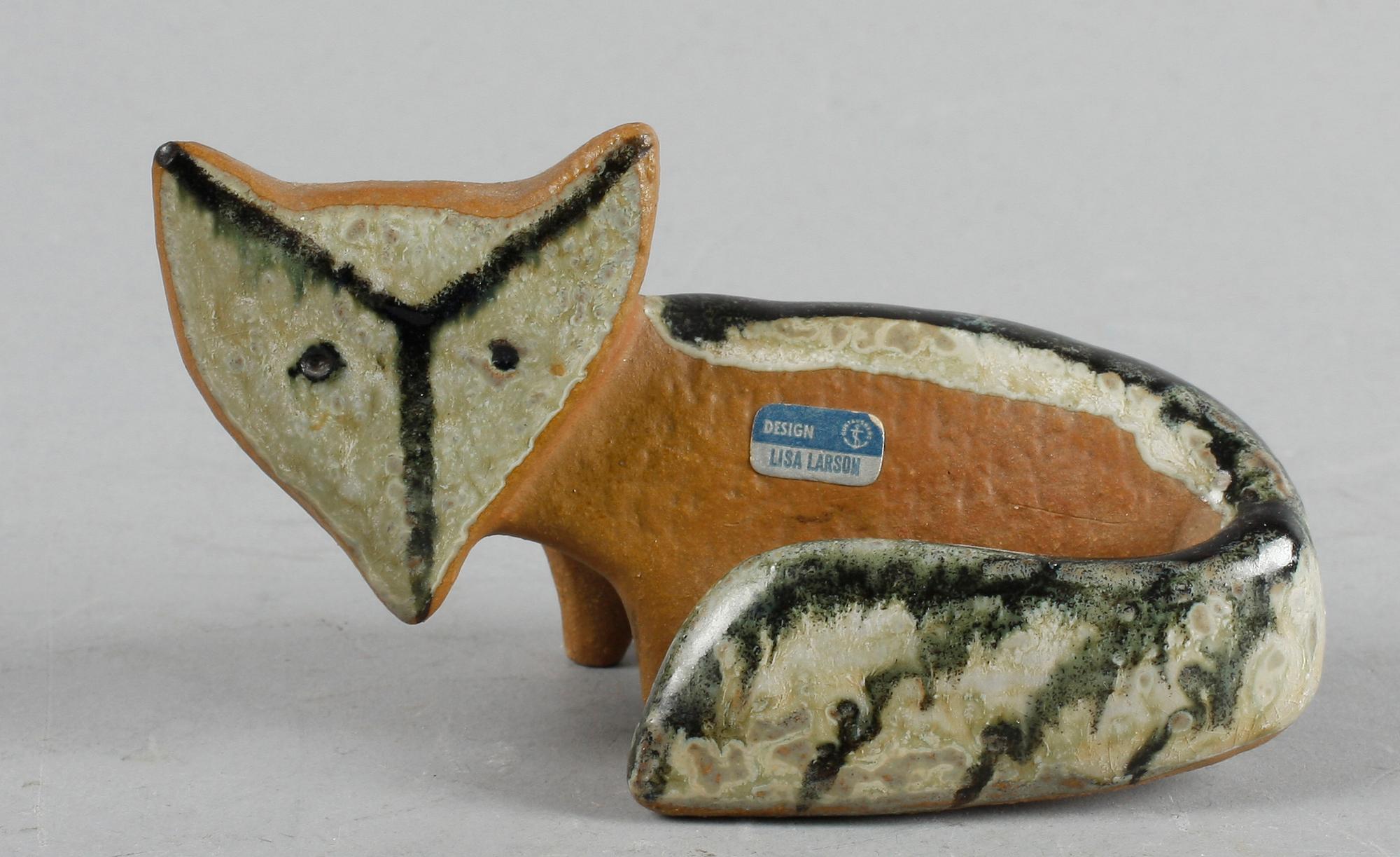 FIGURIN, 3 st. Stengods, Lisa Larson Gustavsberg.