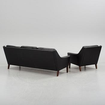 SOFFA OCH FÅTÖLJ, Dux, 1950-/60-tal.