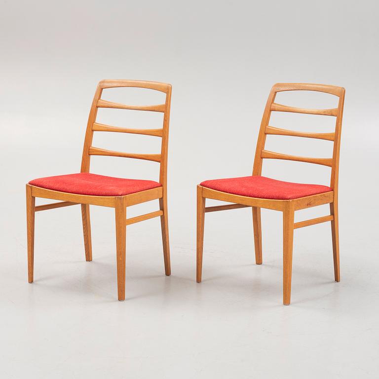 Bertil Fridhagen, dining set, five pieces with two extension leaves, "Reno", Bodafors, 1960-64.