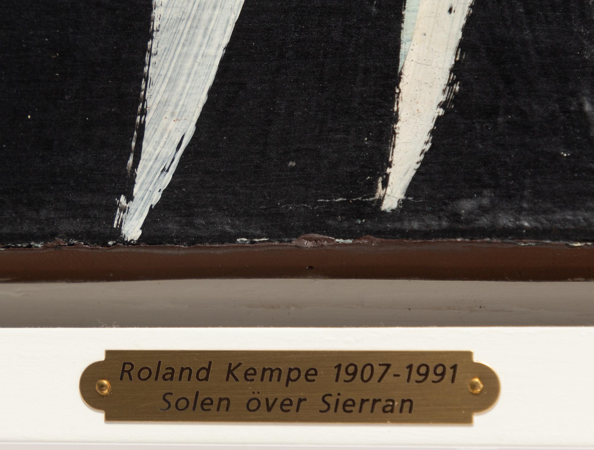 Roland Kempe, "Solen över Sierran".