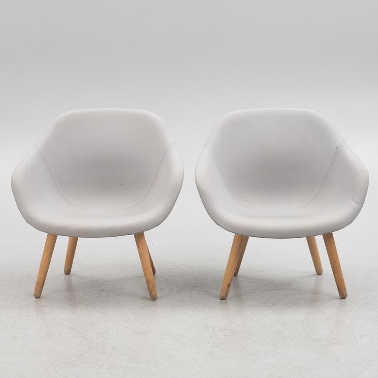 Hee Welling, a pair of "About a lounge" chairs, HAY,.