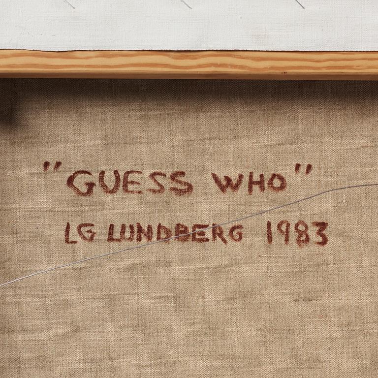 LG Lundberg, olja på duk signerad och daterad 1983 a tergo.