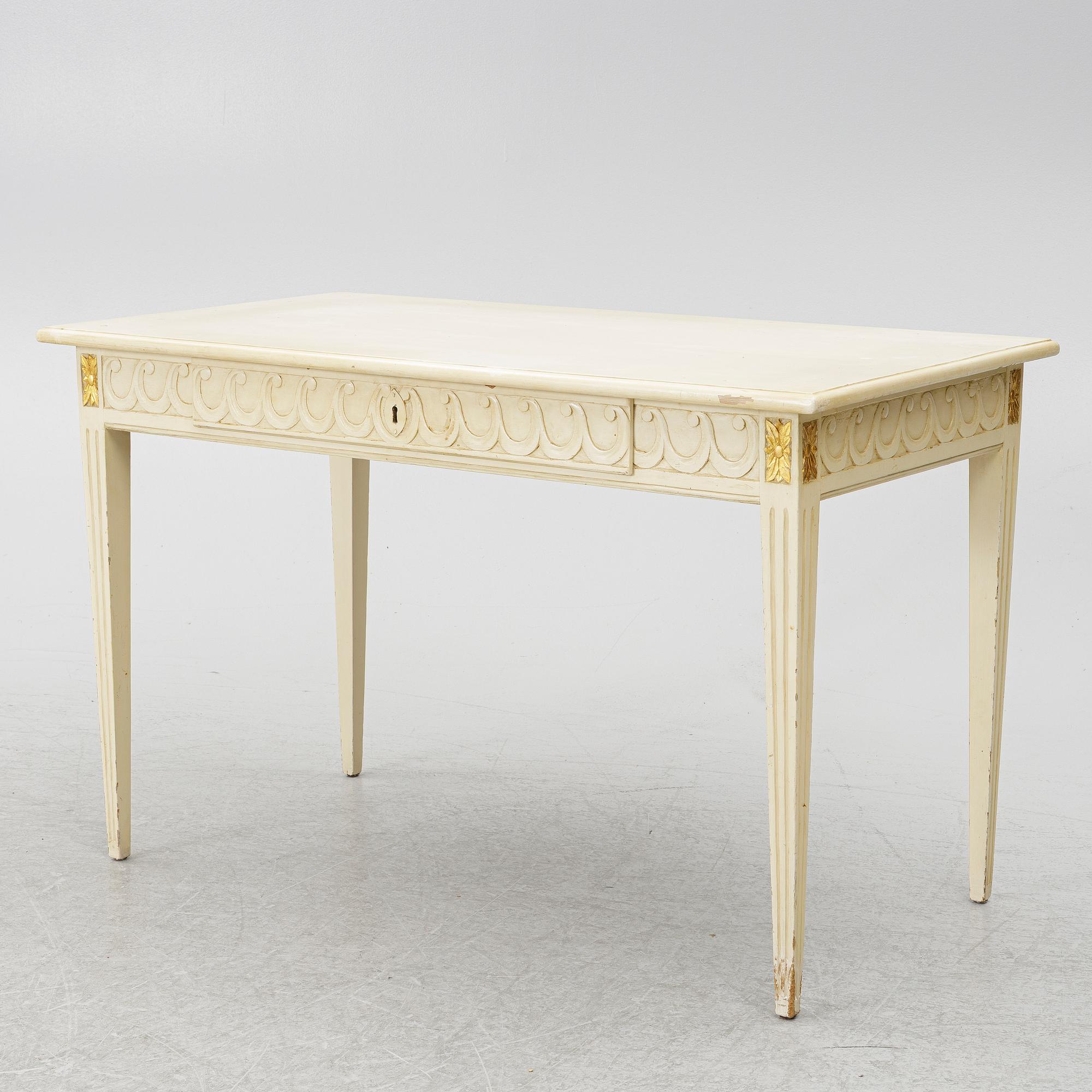 Skrivbord, Gustaviansk stil, 1800-talets slut.