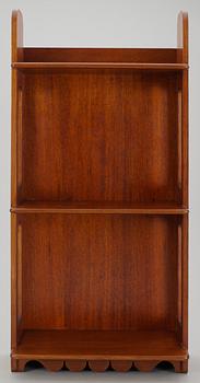 A Josef Frank mahogany wall shelf, Svenskt Tenn, model 2085.