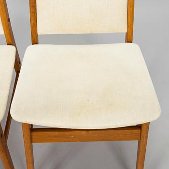 Four Danish chairs by Gangsö furniture, late 20th century.