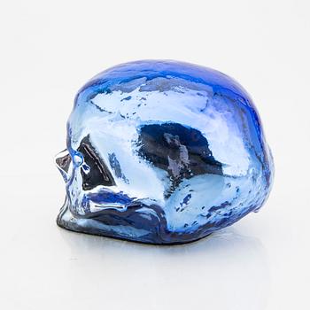 Ludvig Löfgren, a signed Kosta Boda glass figurine.