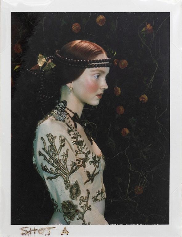 MILES ALDRIDGE, polaroid photograph, unique, signed on the reverse.
