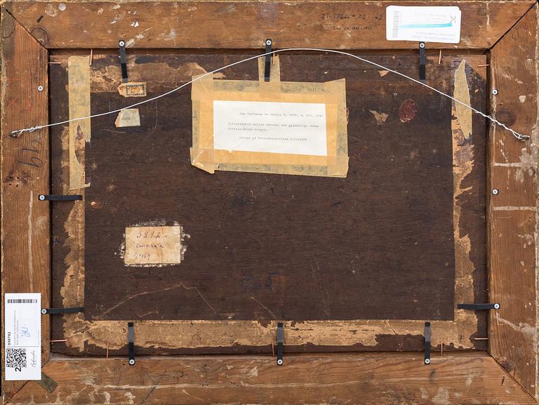 LAMBERT DE HONDT, attributed painting.