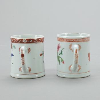 KOPPAR, 2 st, Kina, Qing dynastin, 1700-tal.