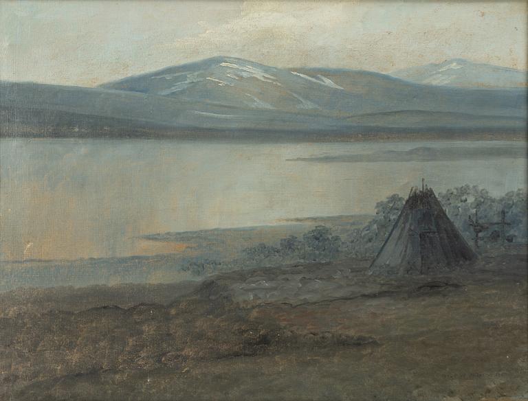 Olof Walfrid Nilsson, Motif from Torneträsk.