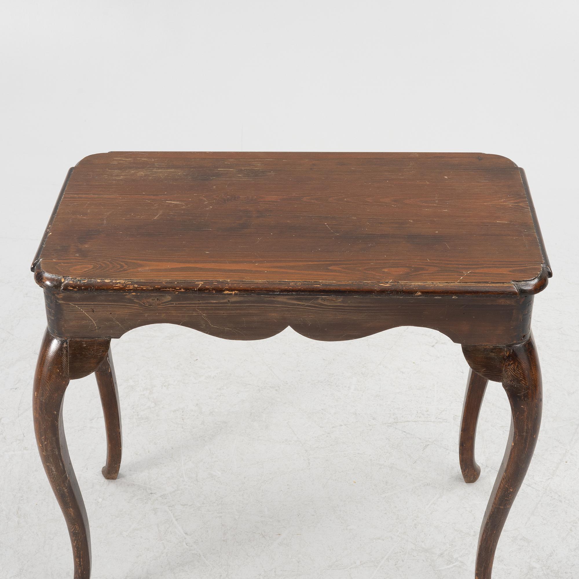 Bord, omkring 1800, Rokoko.