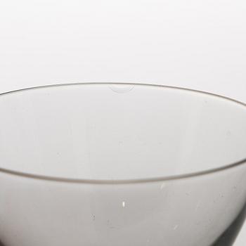 Saara Hopea, A set of 12 mid 1900s cocktail glasses, model 2126, Nuutajärvi Notsjö, Finland.