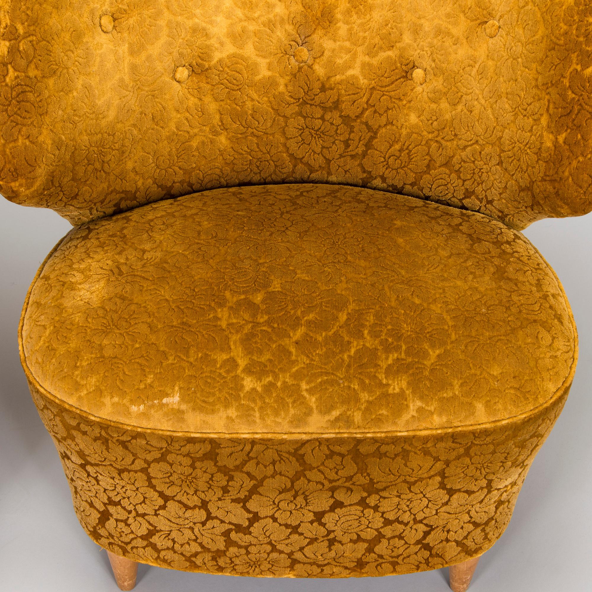 Nojatuolipari, 1900-luvun puoliväli.