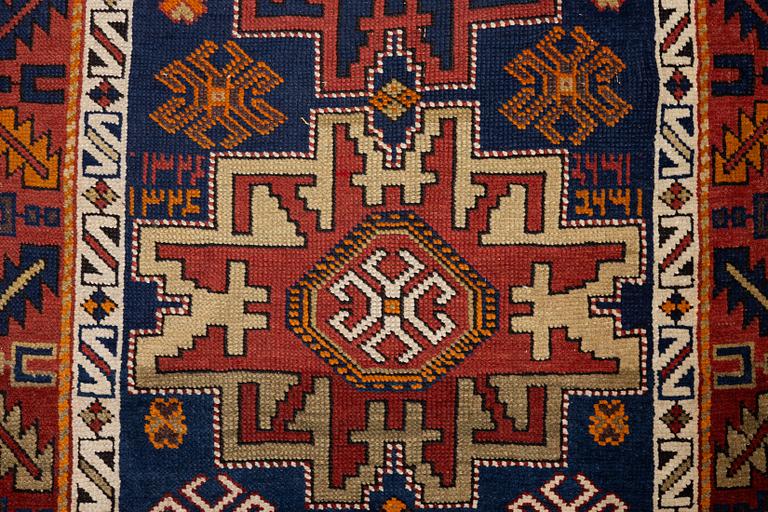 A Soumak rug, Eastern Caucasus, 245 x 105 cm.