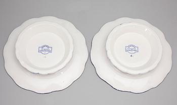 MATSERVIS, 57 delar, "Terre de fer Vermont feres", Paris, omkring 1900.