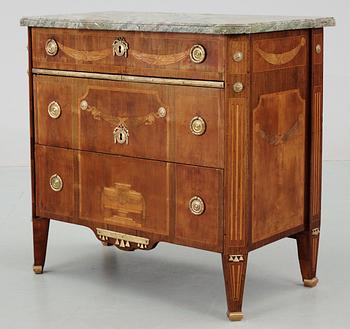 A Gustavian late 18th Century commode.