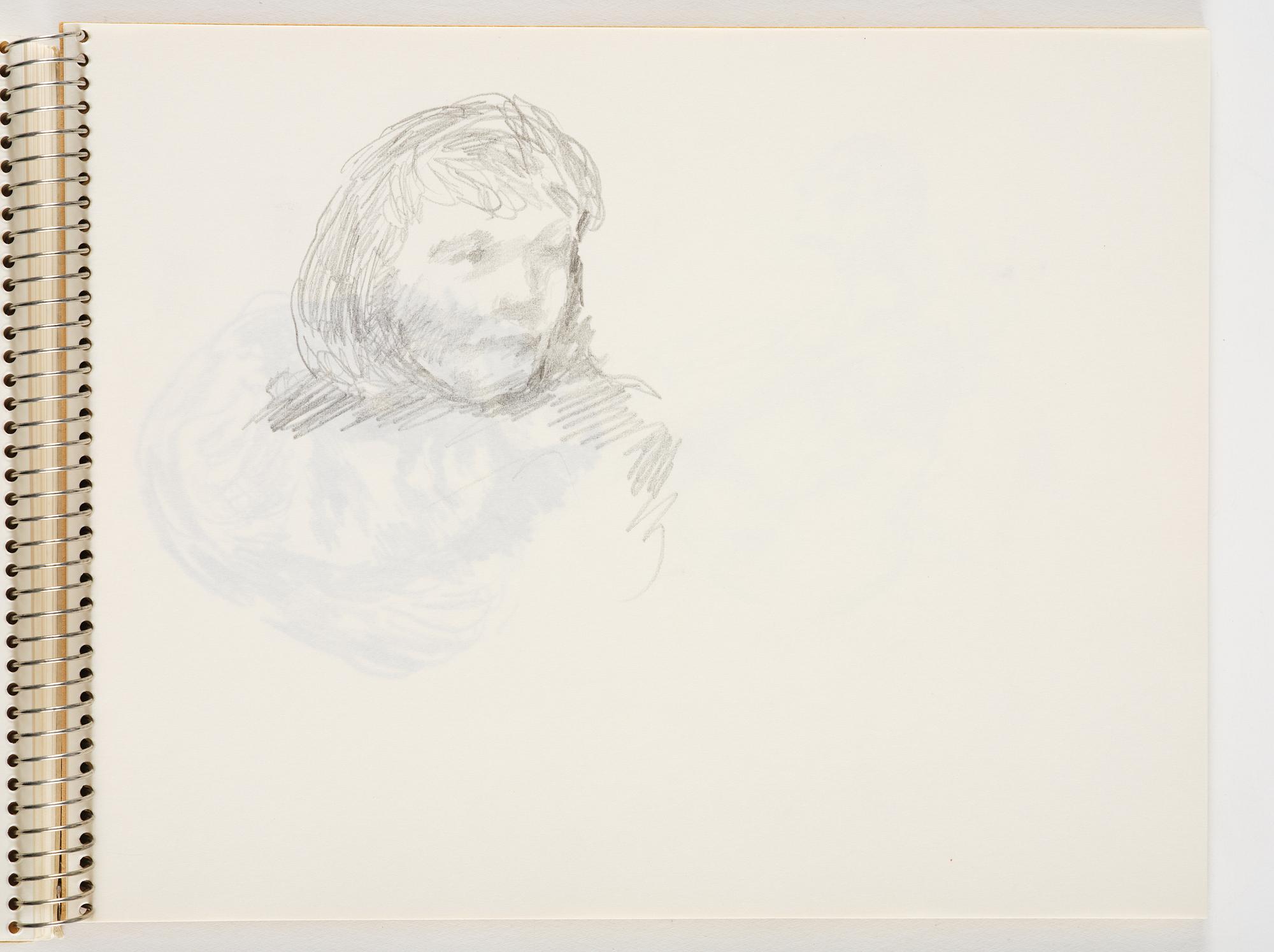 Lotte Laserstein, Sketchbook with approximately 42 drawings, of which 1 is signed.