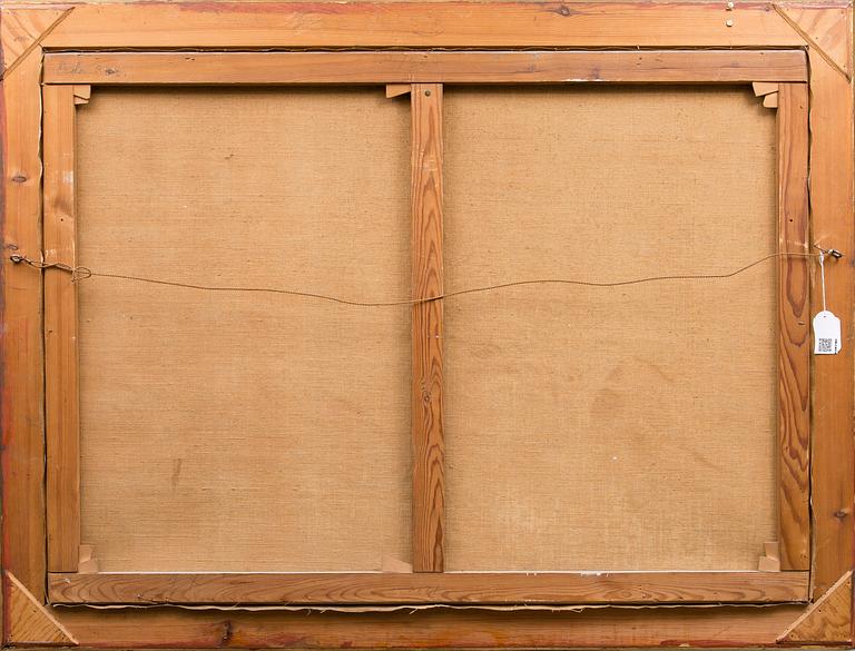 CARL BRANDT, olja på duk, signerad.