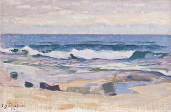 250. Eero Järnefelt, "EVENING LIGHT BY THE COAST".