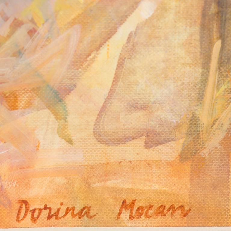 DORINA MOCAN, akryl, signerad.