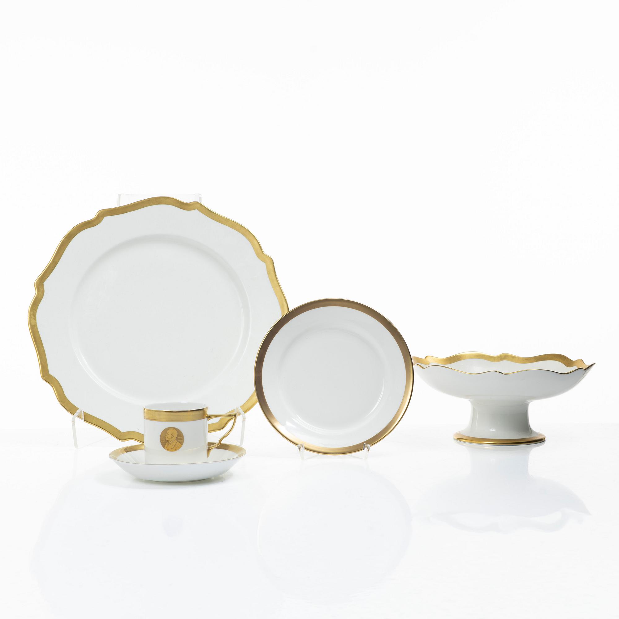 Karin Björquist, Coffee service, 25 pieces, “Nobel”/“Nobel Jubilee 1991”, Rörstrand.