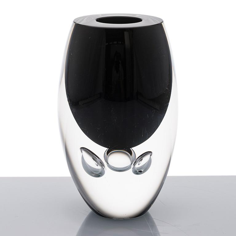 TIMO SARPANEVA, glasskulptur, "Claritas", signerad Timo Sarpaneva, Iittala -85.
