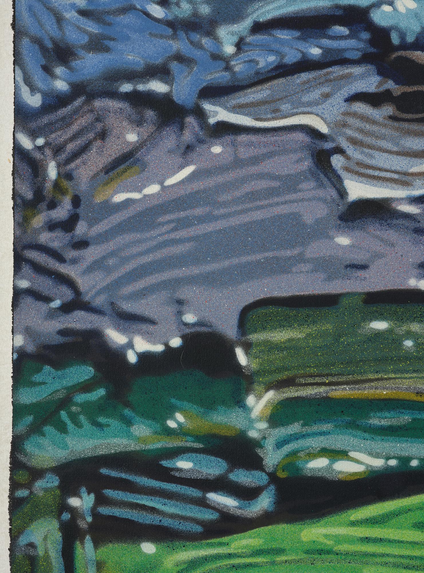 John Clem Clarke, "Abstract with subject 7 (Mt. Hood, Winter).